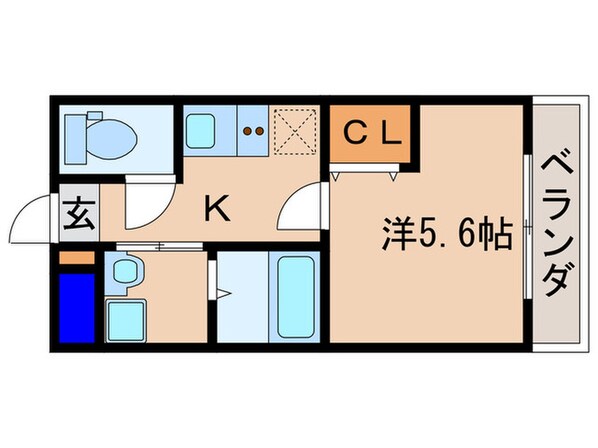 シャルールくちどの物件間取画像